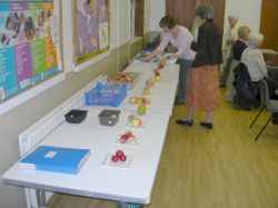 apple display and tasting, broughton astley, LHAP talk