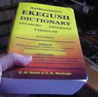 Authoritative Ekegusii Dictionary now published