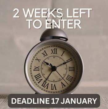 two weeks to submit entries