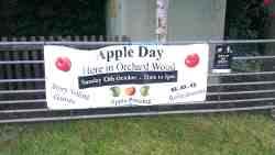 Apple tasting, Donisthorpe Orchard, 2024