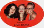 kiss off live band: Isabel Lysell, Alex Malseed & Vicky sterberg